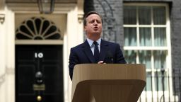 British Prime Minister David Cameron delivers a statement outlining his case for remaining in the EU.