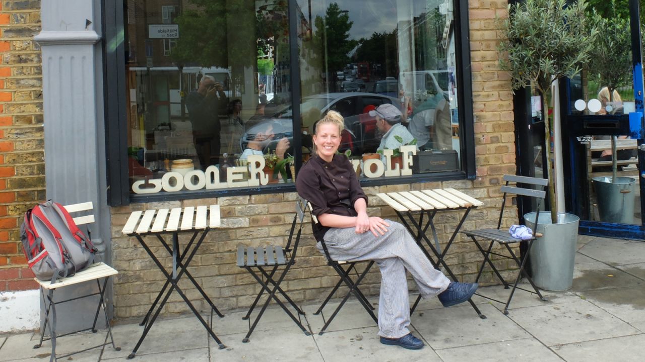 <a href="http://cooperandwolf.co.uk/" target="_blank" target="_blank">Cooper & Wolf</a> is a family-run cafe and restaurant specializing in home-cooked Swedish food on Chatsworth Road, a popular street in achingly hip east London.