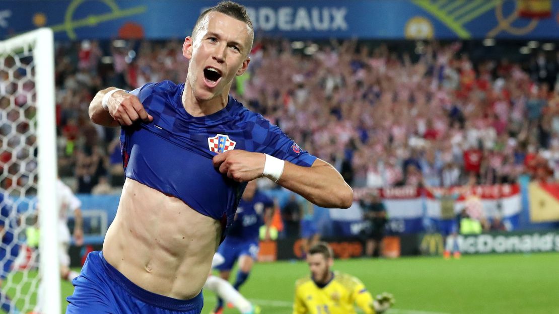Croatia's Ivan Perisic has been one of the outstanding players of the tournament so far.