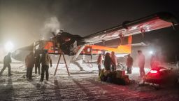 South Pole Medical evacuation flight, June 22. The Twin Otter aircraft flying an Antarctic medical-evacuation mission has left the National Science Foundation's Amundsen-Scott South Pole Station en route to the British Antarctic Survey's Rothera Station.