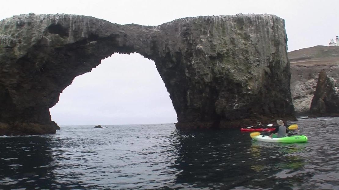 Arch Rock on Anacapa Island, one of the Channel Islands.