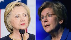 Hillary Clinton Elizabeth Warren Composite