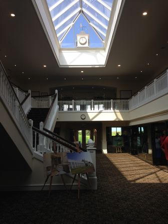 The iconic Ailsa course has hosted The Open four times since 1977 -- most recently in 2009 -- and Trump took time out of his White House bid to attend the official Turnberry reopening.