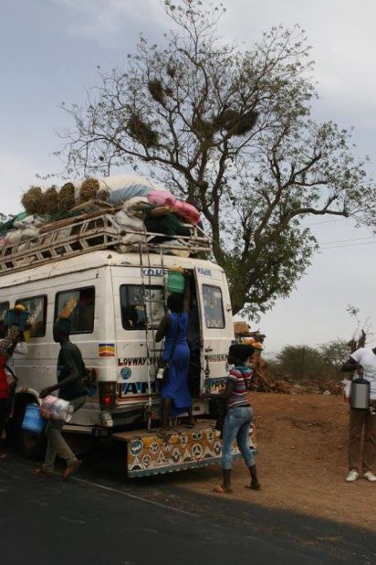 The car rapides have been a part of the scene in Dakar since 1976 and are used to transport more than people, but have been criticized for being dangerous for a variety of reasons. People hop on and off the back, and many say they're unsafe and commonly have accidents. 
