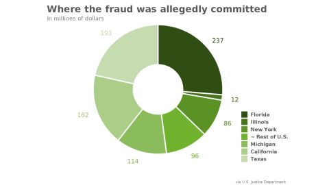 pie chart medicare fraud fixed