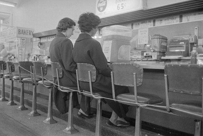 Sit-ins like the one in Greensboro spread across the South. Here, women protest segregation in Nashville, Tennessee, in 1960.