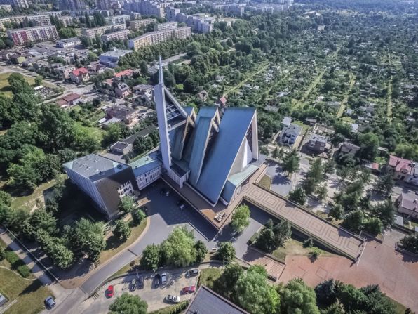 About 3,587 churches have been built across Poland since 1945. A new exhibition at London's Calvert 22 Foundation explores the story behind the most exciting -- and out of place -- designs. 