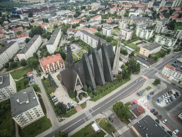 "People were not just expecting to build a place to pray, it was also working like a culture center," explains co-curator Izabela Cichonska. 