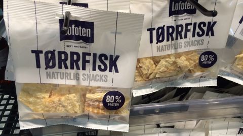 Torrfisk, or stockfish, is unsalted air-dried fish, usually cod. It even got a mention in a 13th-century Icelandic saga. 