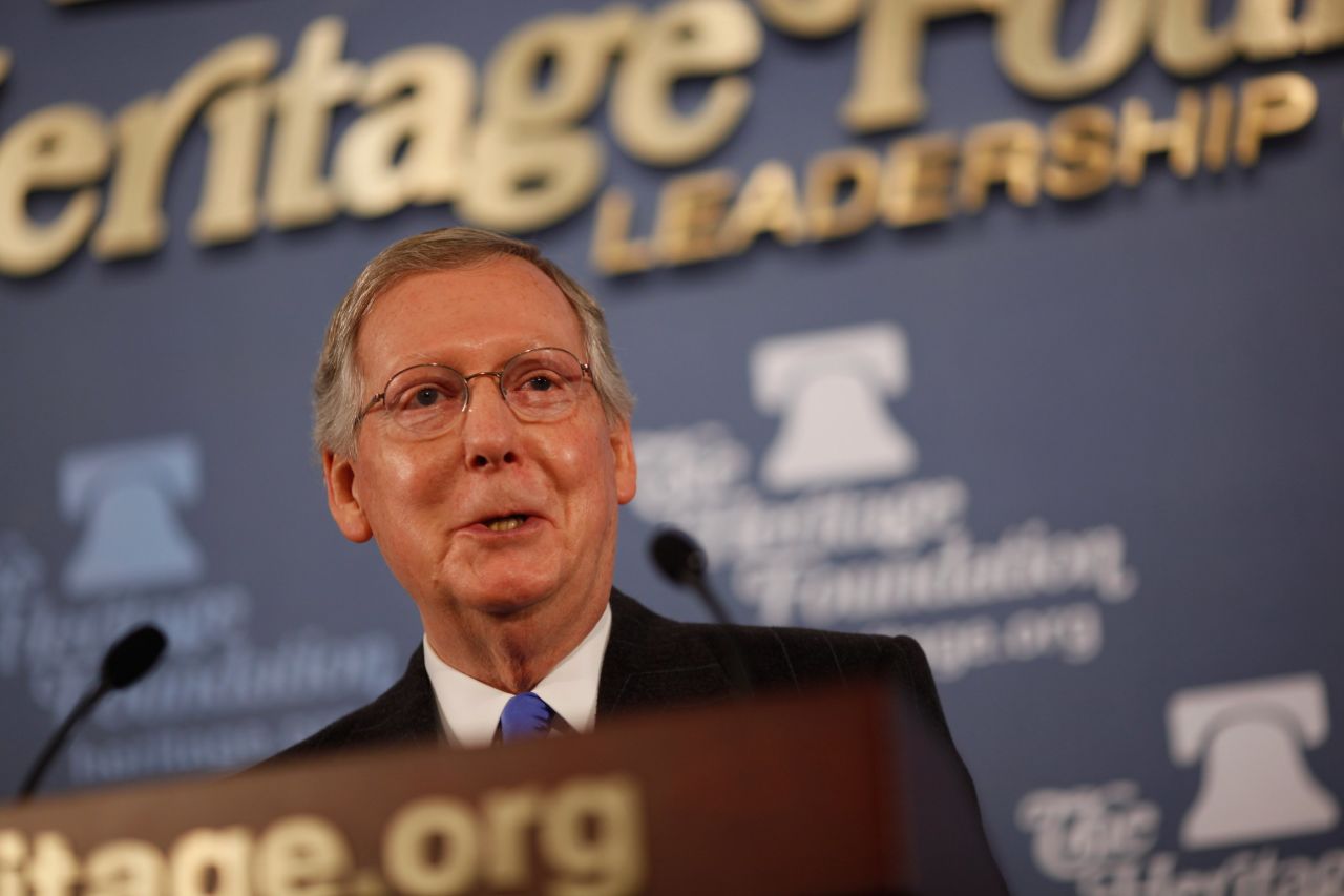 The nation was in the throes of its worst economic crisis since the Great Depression when the then-Republican Senate Minority Leader Mitch McConnell publicly declared in 2010 his party's top priority: Making Obama a one-term president. Obama defenders say McConnell's remark revealed how the opposition to Obama had become personal, not just partisan.