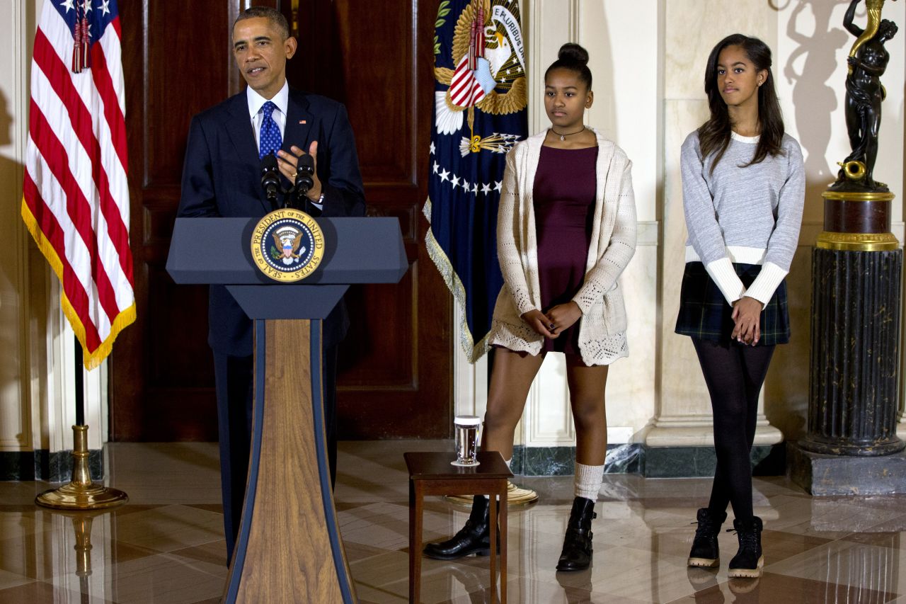 A Republican staffer at the House of Representatives resigned in 2014 after she wrote that the Obama girls wore skirts at a White House Thanksgiving event that made it appear like they were headed to a bar. She admonished them to show more class.