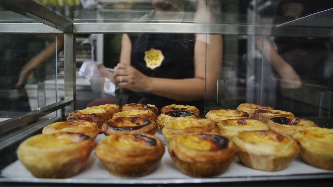 The cinnamon-sprinkled custard tarts invented by monks in Lisbon's Belem district may be the country's most iconic pastries.
