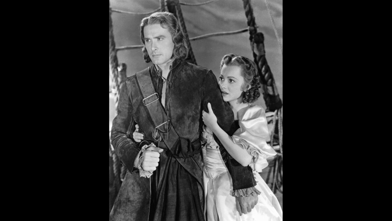 The actress appeared in two other movies before "A Midsummer Night's Dream" was even released, but she shot to stardom in her fourth film, "Captain Blood" (1935), a swashbuckling adventure with Errol Flynn. The two became one of the great romantic screen teams of the 1930s and '40s, starring in eight films altogether. The actress later admitted to having a crush on her handsome co-star, but she refused to succumb to his roguish charms. 