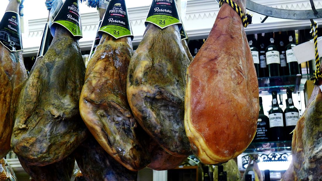 Porco preto: When some of the world's juiciest pork is turned into some of the tastiest ham.