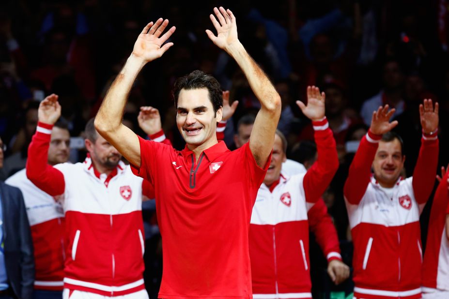 Federer has won the Davis Cup once, helping Switzerland beat France in the 2014 final of the prestigious international team tournament. 