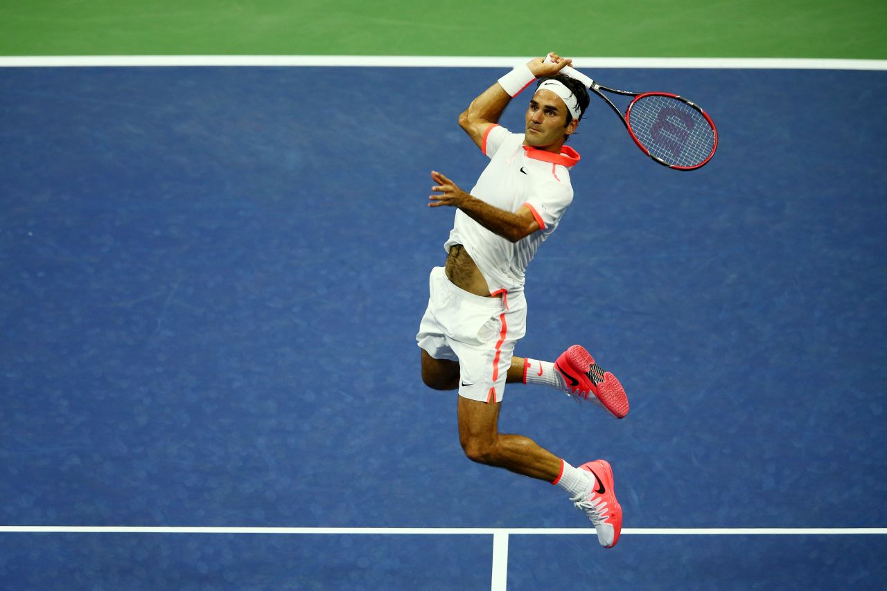 Federer won the U.S. Open five years in a row from 2004 but has not triumphed in New York since -- though he was runner-up in 2009 and 2015. 