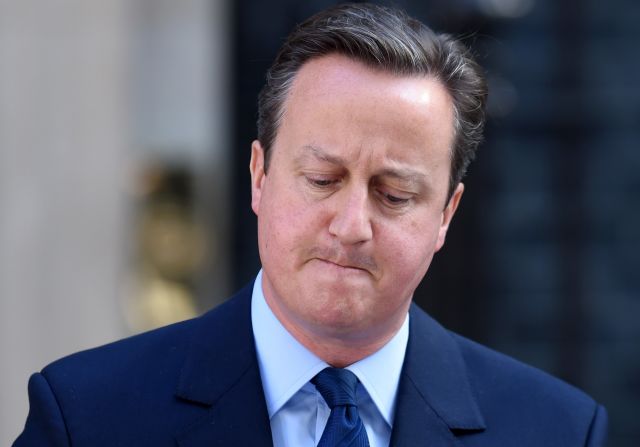 British Prime Minister David Cameron <a href="http://www.cnn.com/2016/06/24/politics/david-cameron-resignation-brexit/index.html" target="_blank">announces his resignation</a> on Friday, June 24, after the United Kingdom voted to leave the European Union. Cameron had defiantly championed the cause of the Remain campaign.