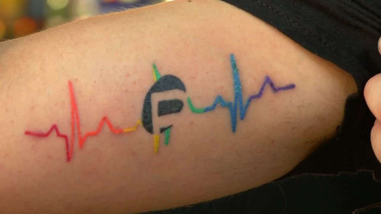 Pulse tattoo