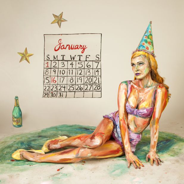 Meade also recently collaborated with actress Dominika Juillet on a 2017 calendar series that redefines pinup girls.