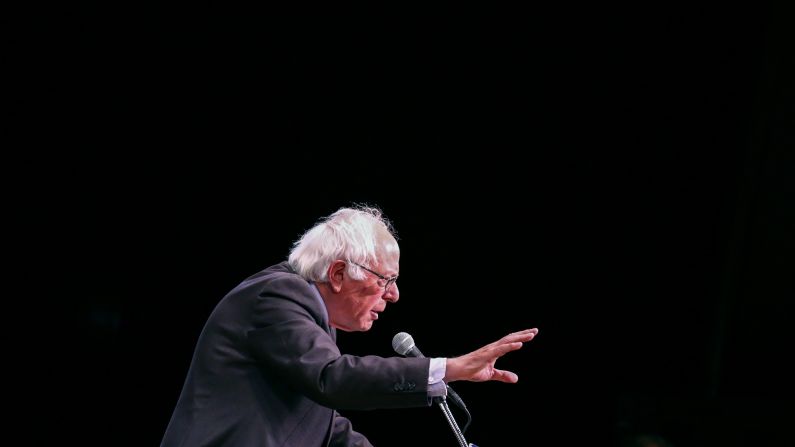 U.S. Sen. Bernie Sanders speaks at an event in New York on Thursday, June 23. A day earlier, <a href="http://www.cnn.com/2016/06/22/politics/bernie-sanders-democratic-nomination/" target="_blank">he appeared to admit defeat </a>in the fight for the Democratic presidential nomination. "It doesn't appear that I'm going to be the nominee," Sanders said in an interview on C-SPAN.