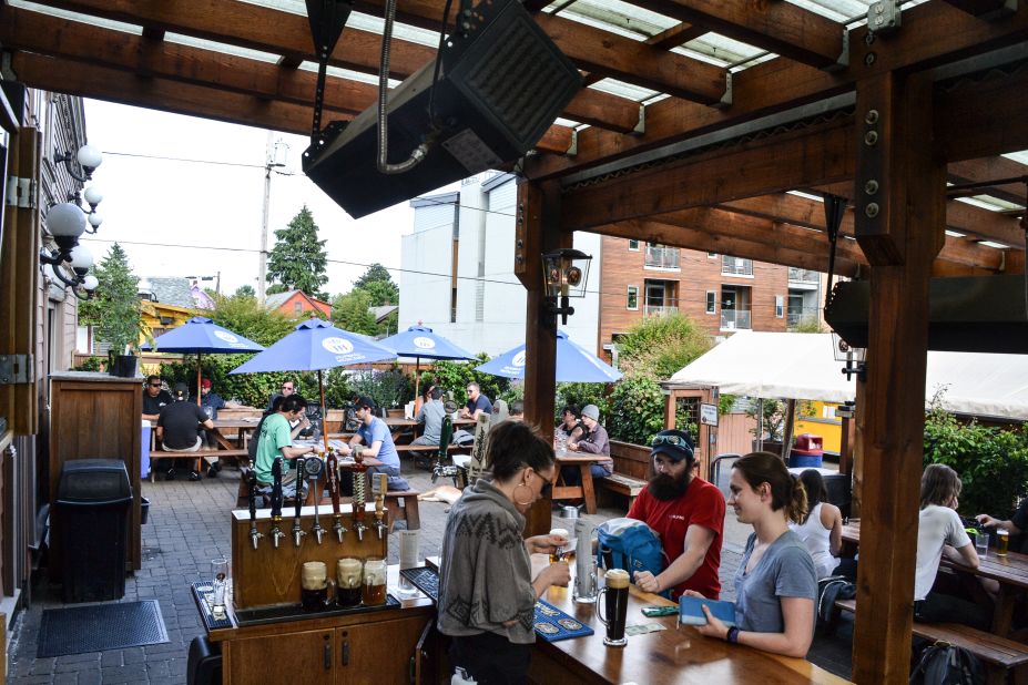 Portland, Oregon's Prost! allows patrons to bring in food from the city's famed food carts to pair with a beer menu focused on German offerings.
