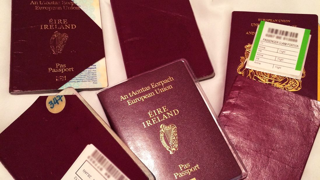 After visiting almost 200 countries in the last decade, Ward has stamped his way through six passports.