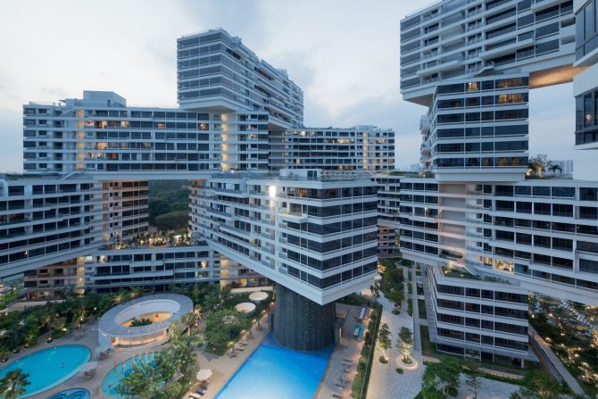The Interlace, a residential complex in Singapore, was named World Building of the Year at the World Architecture Festival in 2015. 