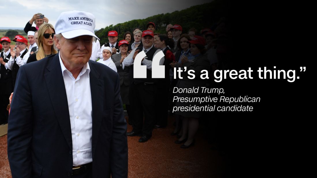 Quote graphic Donald Trump