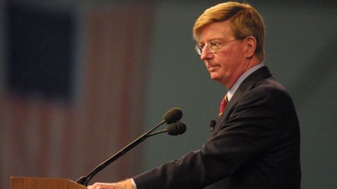 Syndicated Columnist George Will speaks during the 18th Annual Borton, Petrini & Conron, LLP's Bakersfield Business Conference on October 12, 2002 in Bakersfield, California.
