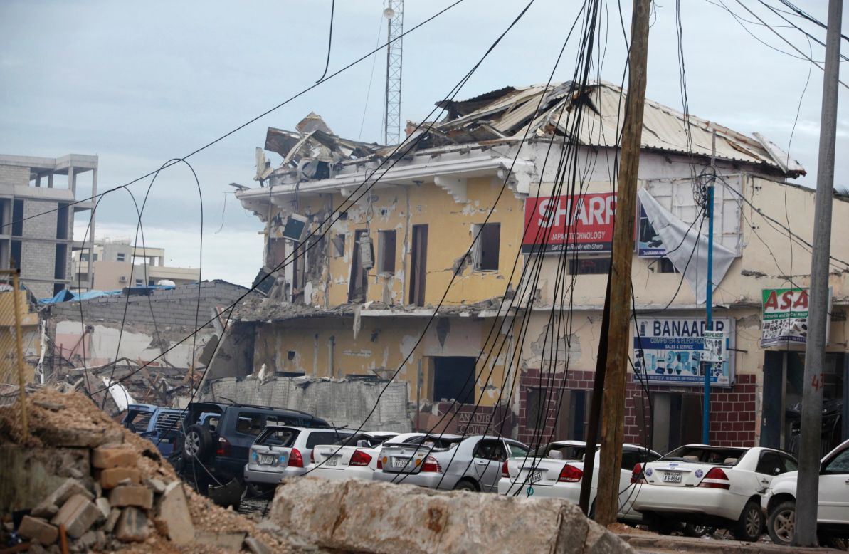 Gunmen stormed the Naso Hablod hotel in the Somali capital of Mogadishu Saturday, June 25, after detonating a car filled with explosives at the hotel gate, police Capt. Aden Dahir told CNN. At least 15 people are dead and 25 others are injured.