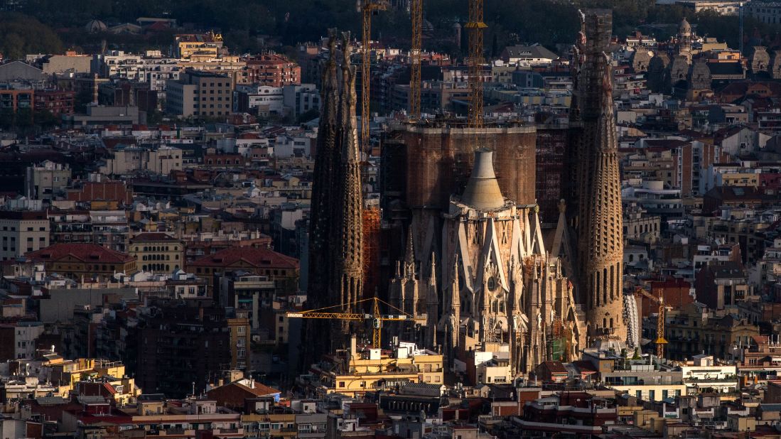 It doesn't matter that Barcelona's Basílica de la Sagrada Família, designed by renowned architect Antoni Gaudí, isn't finished. It's still Barcelona's most popular attraction. 