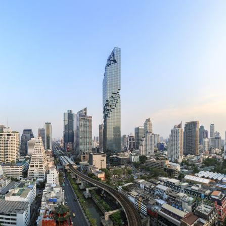 "MahaNakhon is a vision of a tower that is very much about process, about becoming, about developing," Scheeren says of the building. 