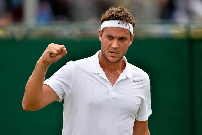 The 25-year-old, backed by a rowdy home contingent on court 17, had been set to retire from professional tennis. Instead, he saved 19 of 20 break points to beat the highest-ranked Lithuanian tennis player of all time, prompting his mother to brand him the "Jamie Vardy of tennis" -- referring to the Leicester soccer star. 