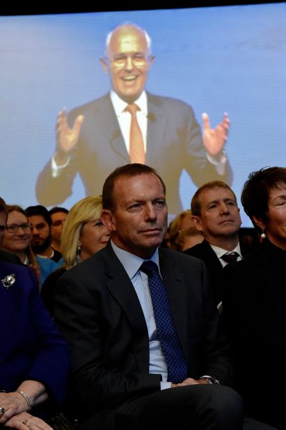 Turnbull took former leader Tony Abbott's job in September 2015, but Abbott remained in Parliament despite the loss and won his seat again on July 2.