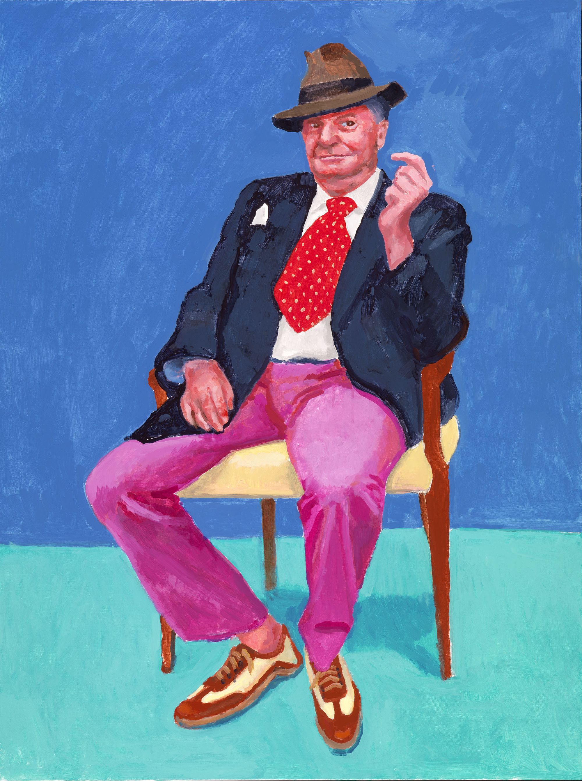 David Hockneys 82 Portraits And 1 Still Life Cnn