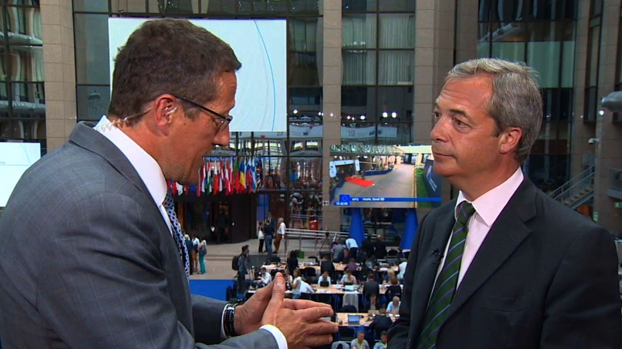 QUEST LIVE SIGNAL interview nigel farage
