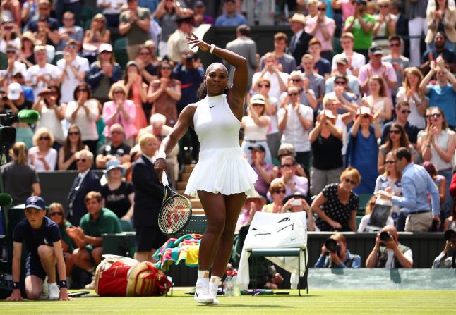 Wozniacki's friend Serena Williams had few problems in reaching round two, as the defending champion dispatched Switzerland's Amra Sadikov 6-2 6-4 on Centre Court to set up a clash with American Christina McHale.