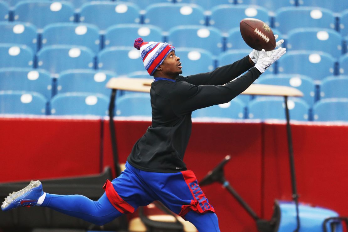 "I've always wanted to be a dual sports athlete," Marquise Goodwin told CNN. 