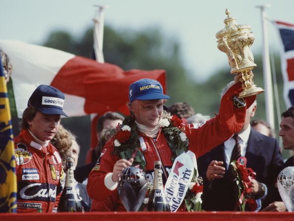 Three-time F1 champion Niki Lauda was critically burnt in a near-fatal crash at the Nürburgring 40 years ago. Nonetheless, he believes "too much safety will destroy the sport."<br />