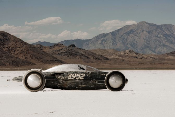 This hot rod -- made from the underbody fuel cell of a WWII Lockheed fighter jet (yes, that's the original paint job), 18-inch milk truck wheels, and a Ford engine from 1932 -- is a testament to creative recycling. 