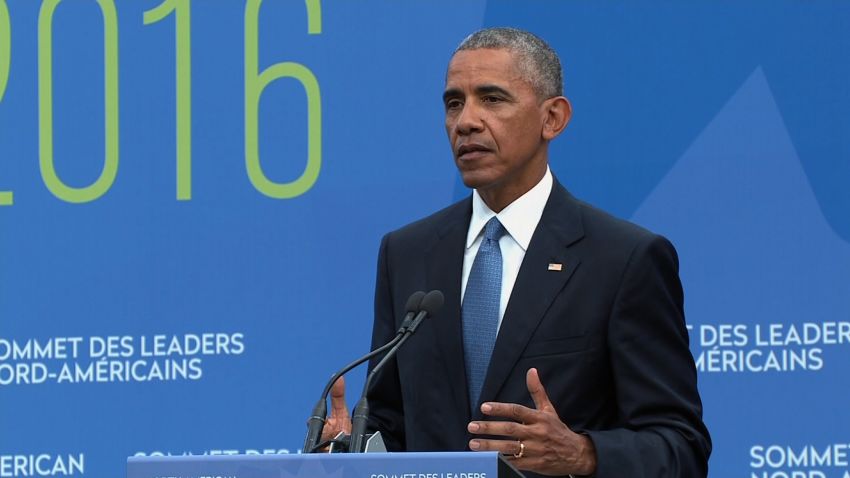 Obama at North American Leaders Summit