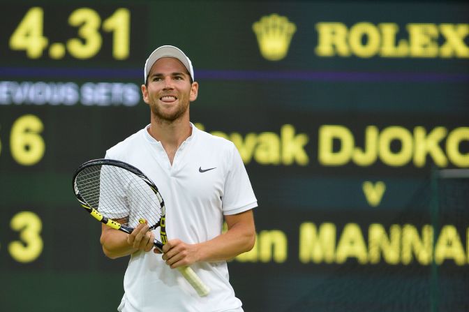 Adrian Mannarino of France faced a similarly tough challenge Wednesday, having been drawn to play the imperious Novak Djokovic. <br />