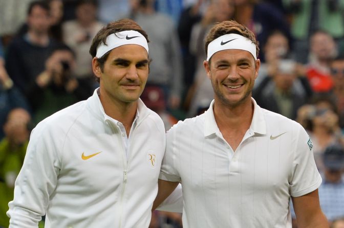 World No. 772 Marcus Willis took to the court against seven-time Wimbledon champion Roger Federer in the second round at SW19. 
