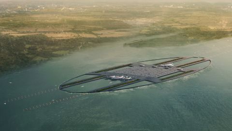 Gensler's proposal for southeast England's airport expansion. 