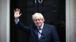 LONDON, ENGLAND - MAY 11:  London Mayor and MP for Uxbridge and South Ruislip, Boris Johnson, arrives at Downing Street on May 11, 2015 in London, England. Prime Minister David Cameron continued to announce his new cabinet with many ministers keeping their old positions.  (Photo by Carl Court/Getty Images)