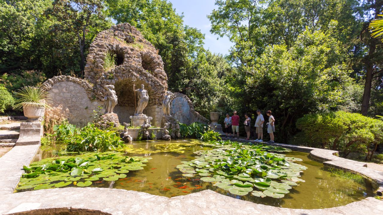 Famous for its beautiful vegetation, Trsteno now has one of the oldest Gothic Renaissance parks -- Trsteno Arboretum -- in the country.