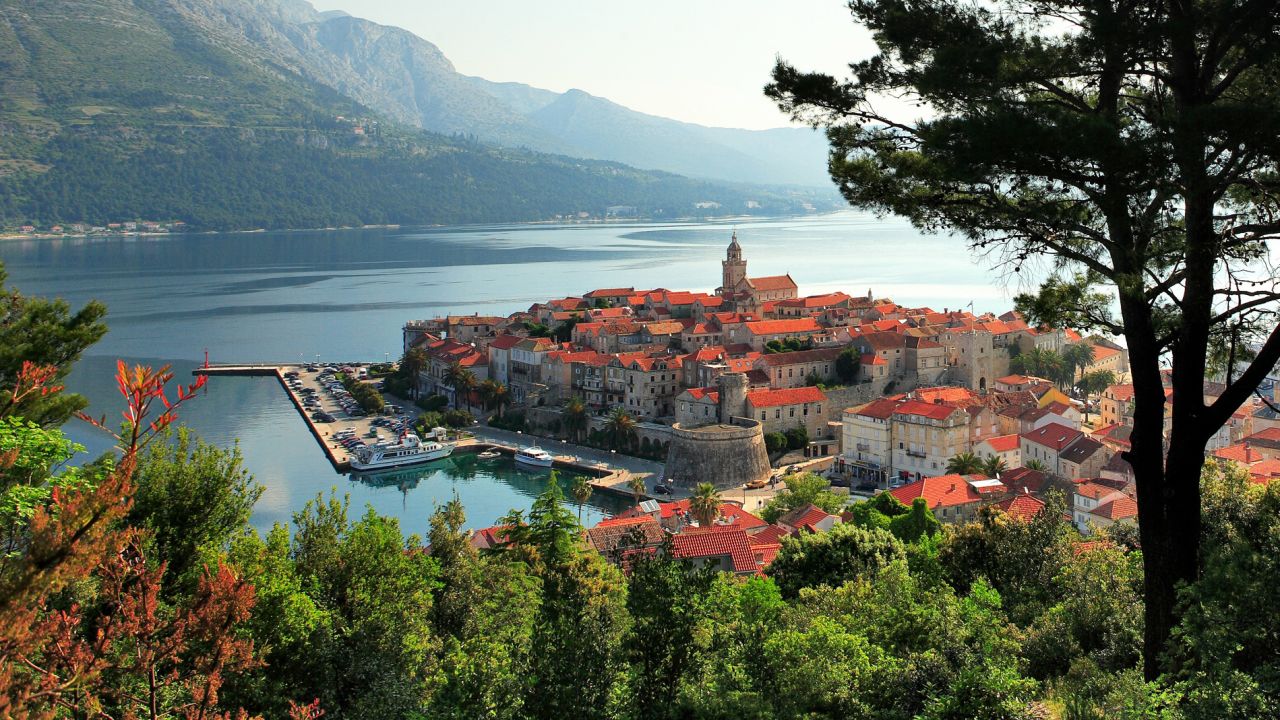 Korcula is the sixth-largest island in the Adriatic Sea. 