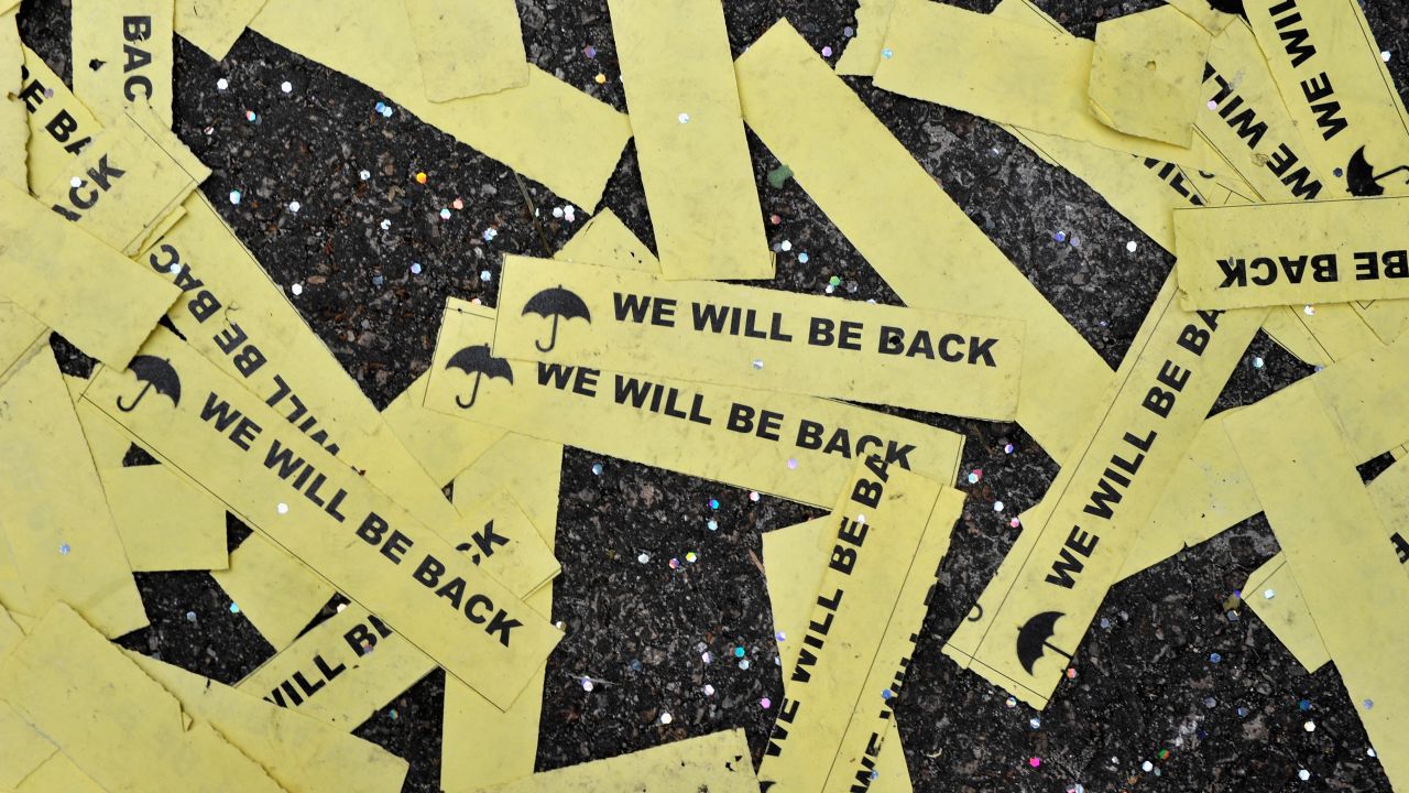 Hong Kong protesters promised to return after the last Umbrella Movement activists left the streets in December 2014.