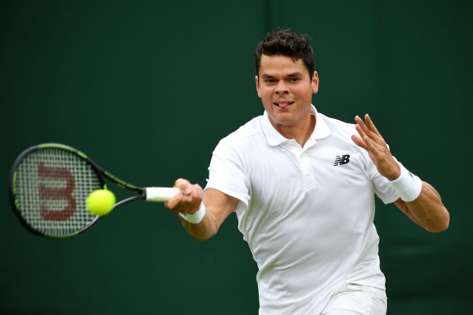 Canadian sixth seed Milos Raonic, who is co-coached by three-time champion John McEnroe, breezed past Italy's Andreas Seppi 7-6 6-4 6-2.  