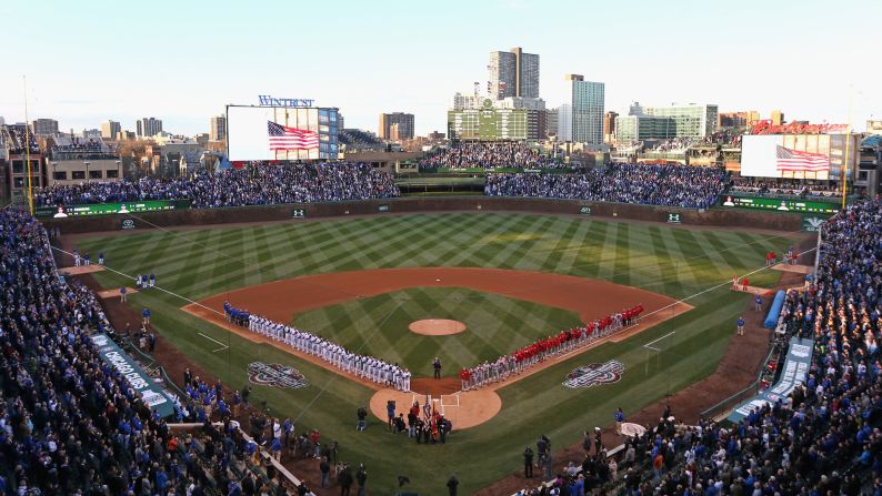 <strong>Wrigley Field, Chicago:</strong> One of the last old-school baseball stadiums in America, Wrigley Field is a place to experience the up-close joys of baseball. "No matter where you sit, you are close to the field," says journalist Carrie Kaufman. 